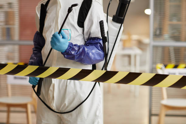 Professional Infectious Disease Decontamination technician working in Gladwyne, PA